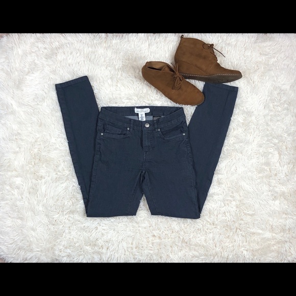 H&M LOGG Dark Blue Skinny Jeans -Size 6 - Picture 4 of 8